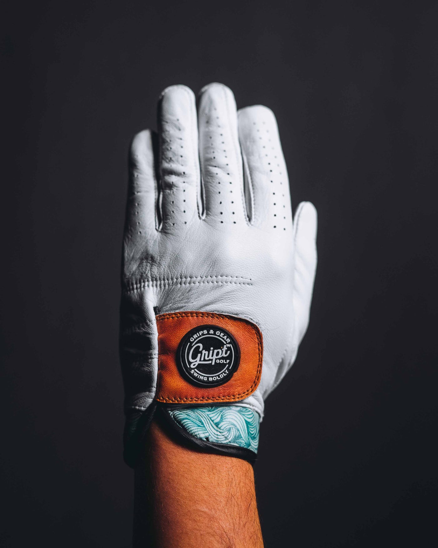 Golf Glove - Waves